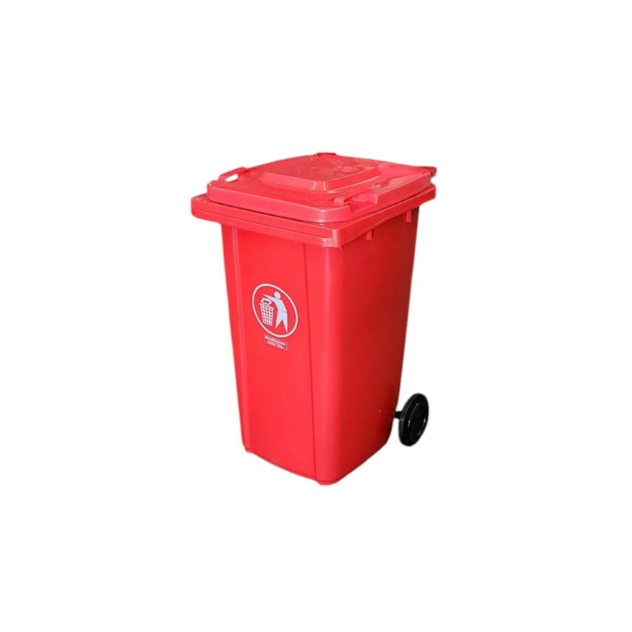 Contenedor de Basura Plástico 240 lts Dos Ruedas