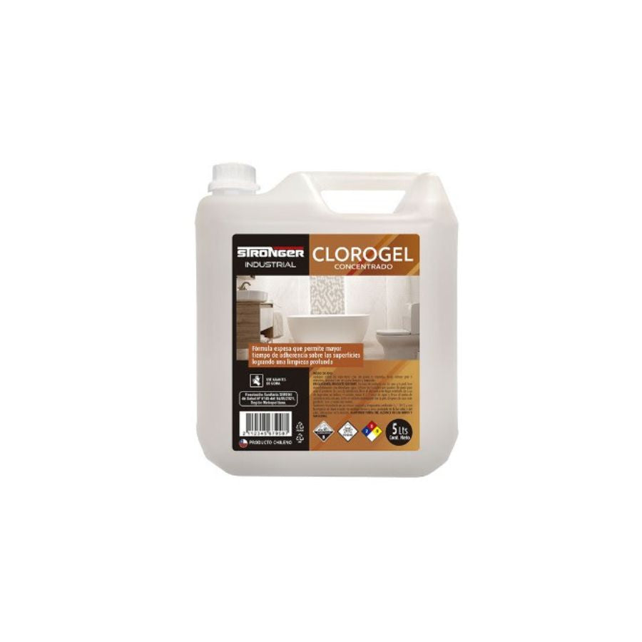Stronger Cloro Gel 5 lts Industrial