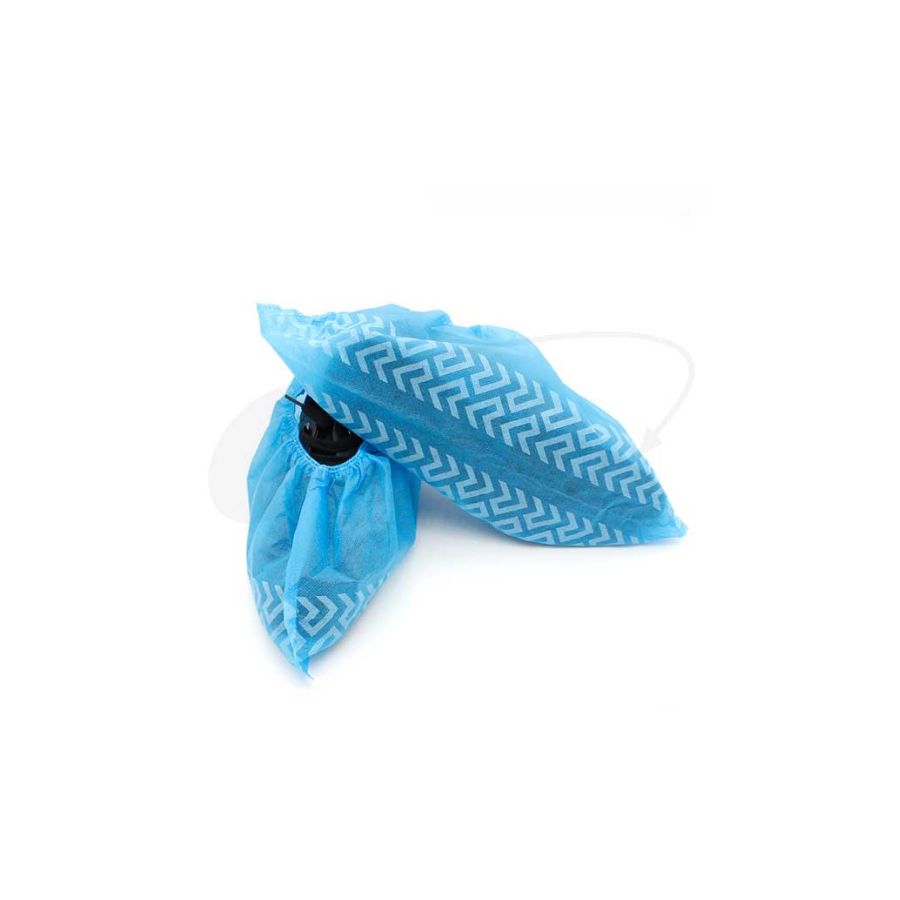 Cubrecalzado polietileno antideslizante caja 50 pares Klinza.cl