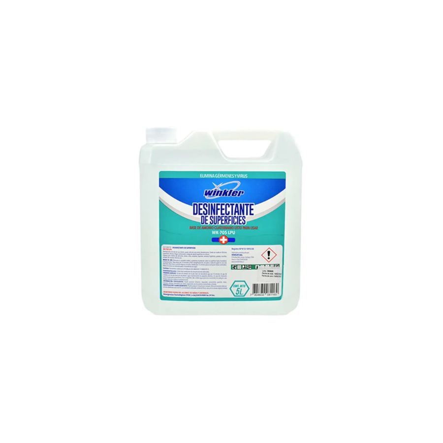 Amonio Cuaternario Winkler 0.3% listo para usar 5 lts