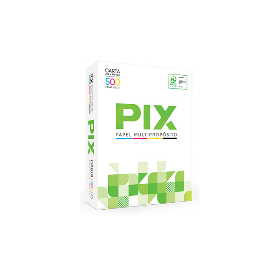 Resma de Papel PIX Carta Multifunción 500 Hojas